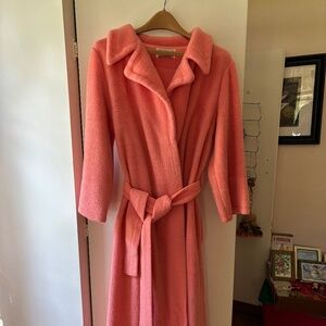 Vintage Sears Pink Fleece full length robe